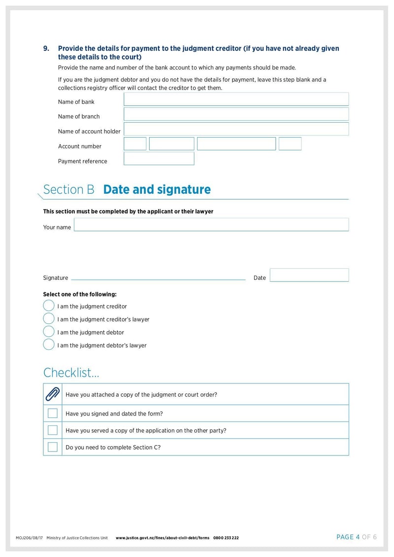 Large thumbnail of Application Form to Vary Suspend Cancel Attachment Order - Aug 2017