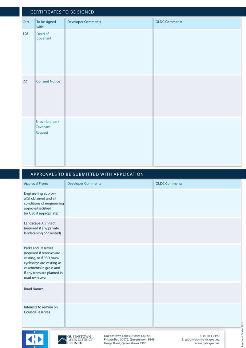 Large thumbnail of Signing and Sealing Application Form - Oct 2021