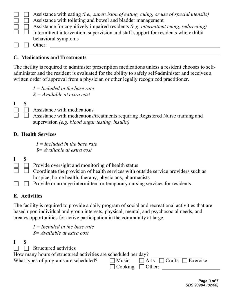 Large thumbnail of Uniform Disclosure Statement - Feb 2008