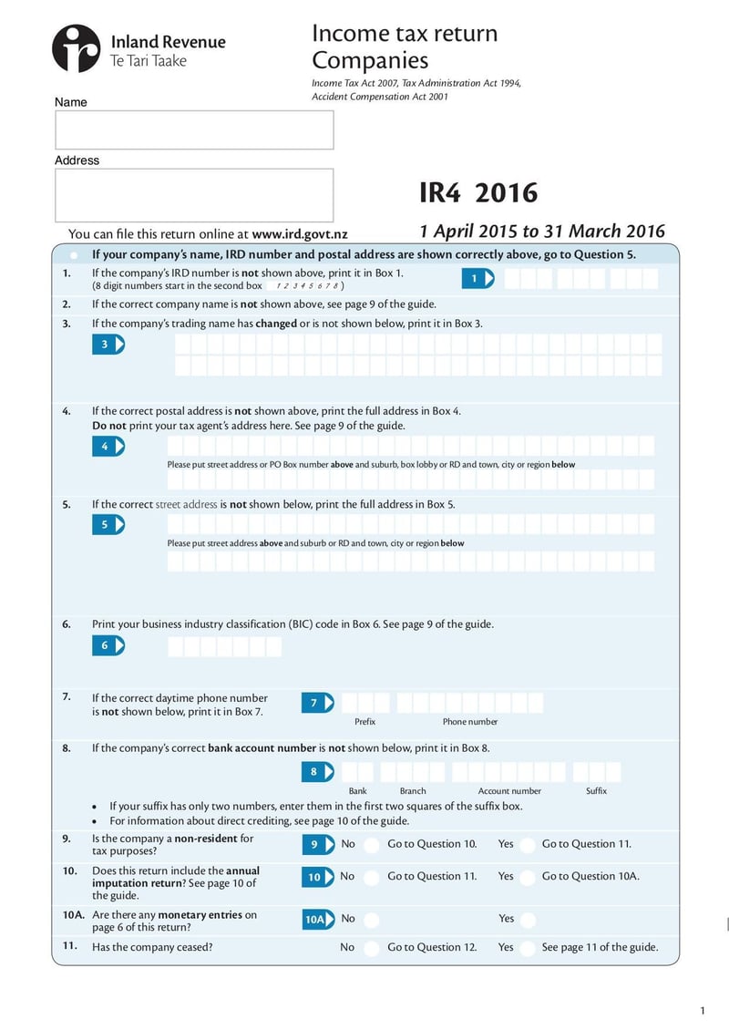 Large thumbnail of Form IR4 - Dec 2015