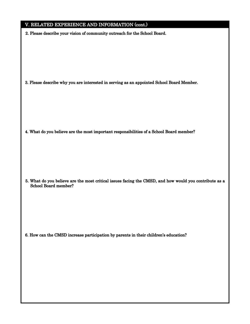 Large thumbnail of CMSD Board Application Form - Oct 2016