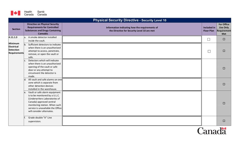 Large thumbnail of Physical Security Directive - Security Level 10 - Mar 2019