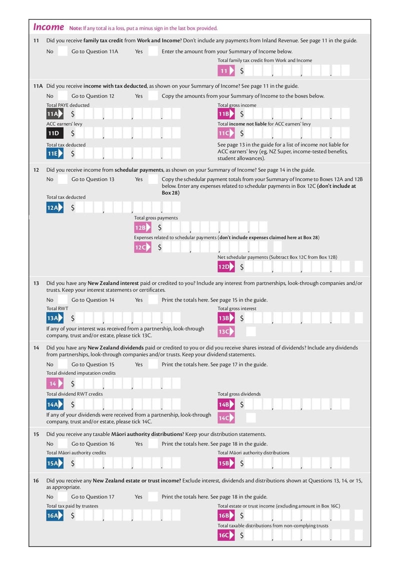 Large thumbnail of Form IR3 - Jan 2020