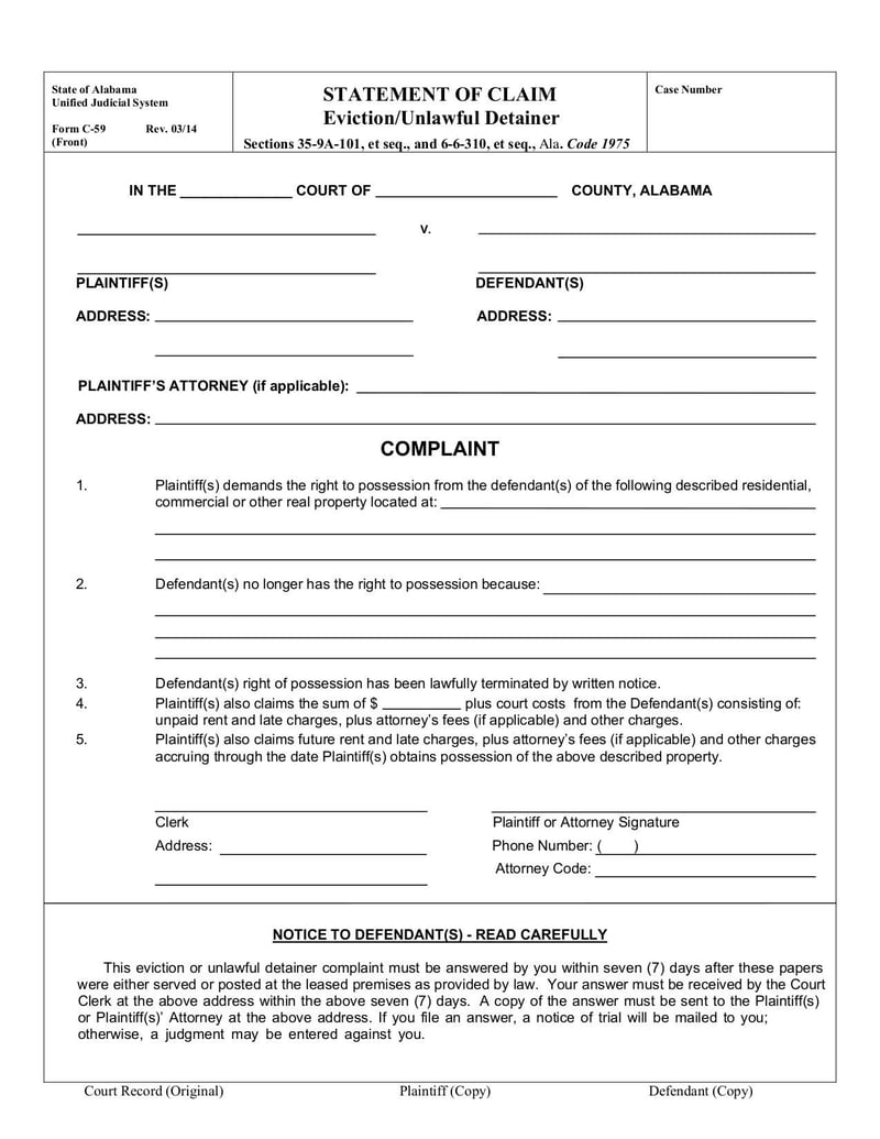 Large thumbnail of Form C-59 - Mar 2014