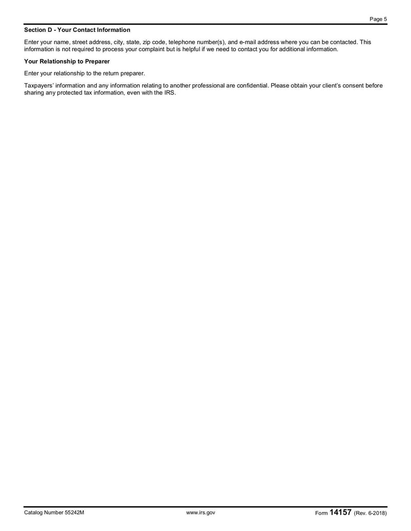 Large thumbnail of Form 14157 - Jun 2018