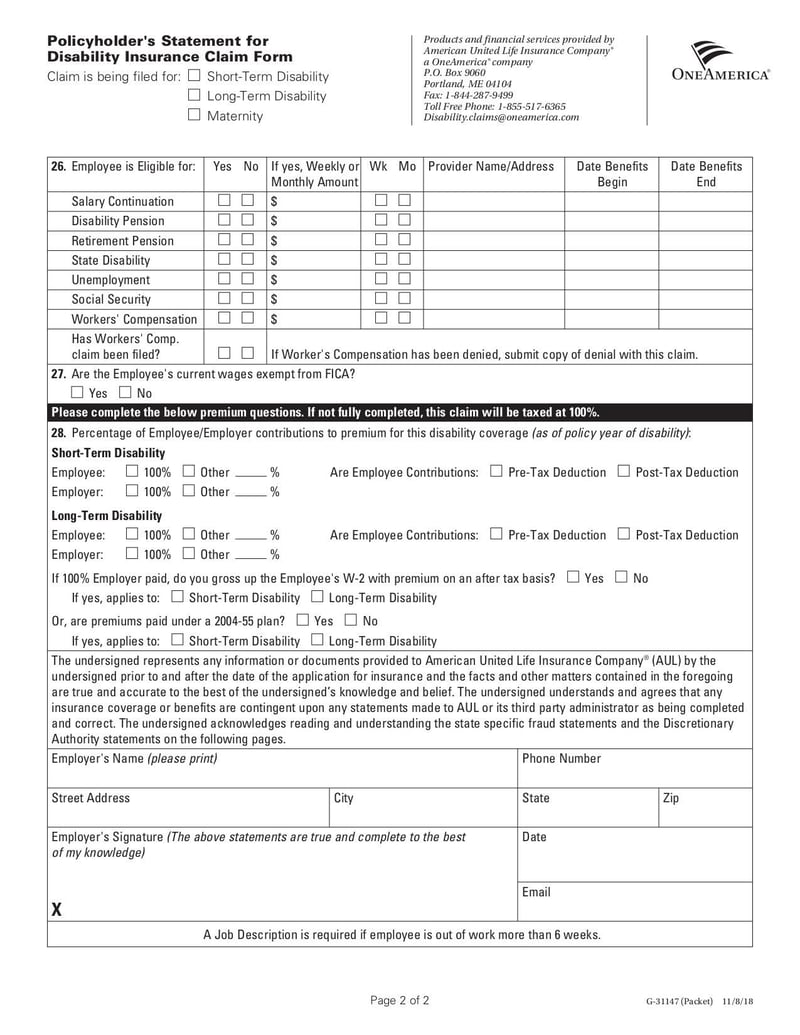 Large thumbnail of Form G-28203 - Feb 2019
