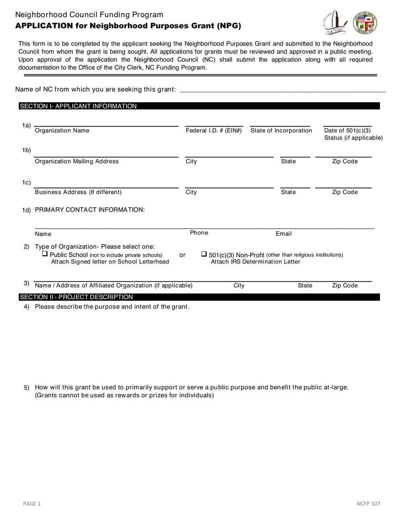 Large thumbnail of NPG Applicant Information - Feb 2018