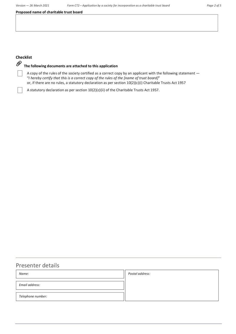Large thumbnail of Form CT2 - Nov 2022