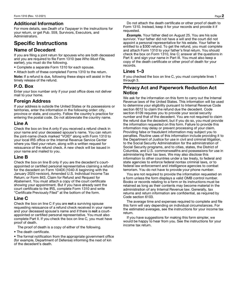 form 1310 | fill and sign online with lumin