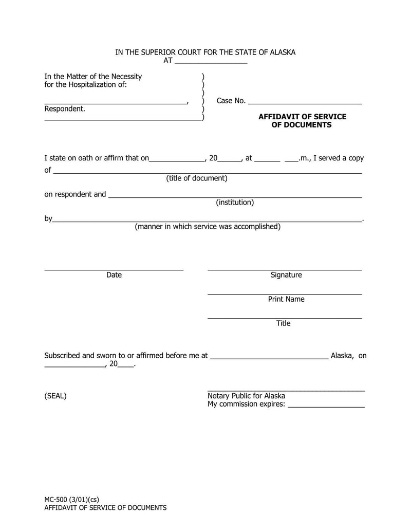 Large thumbnail of Form MC-500