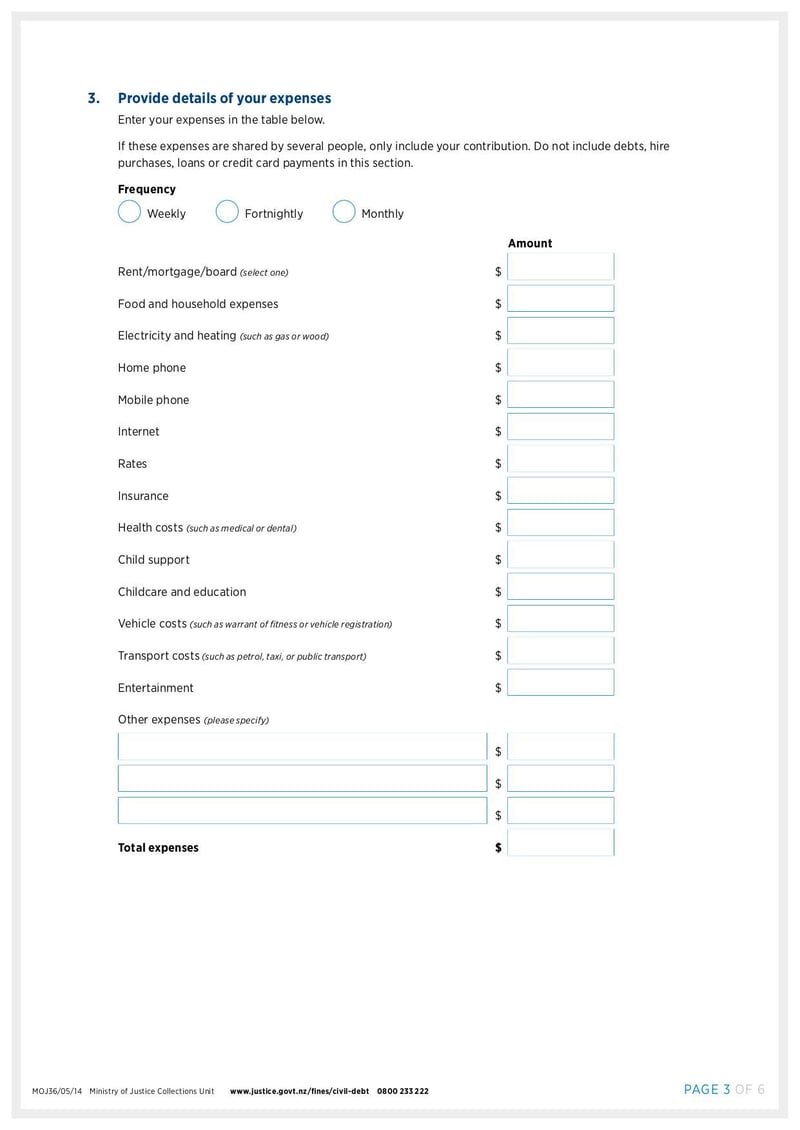 Large thumbnail of Financial Statement Individual Form 36 - May 2014