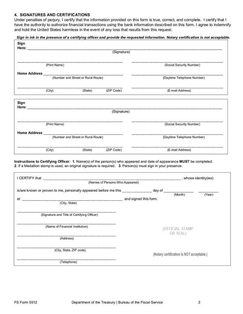 Large thumbnail of FS Form 5512 - Jan 2021