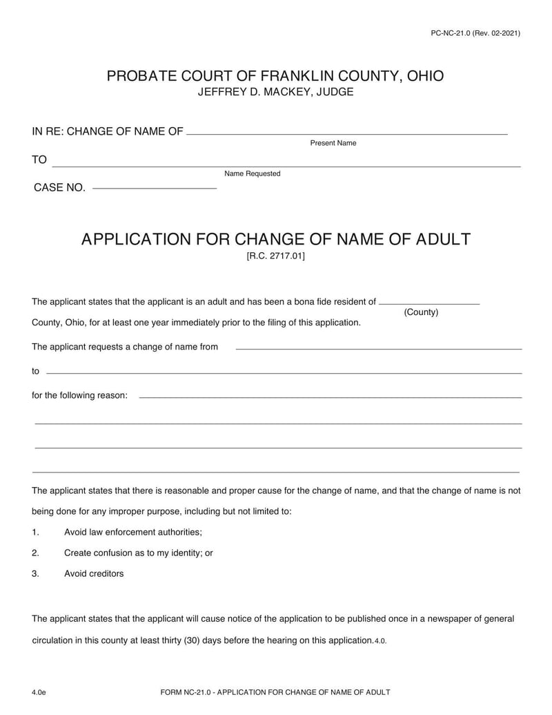 Large thumbnail of Form NC-21.0