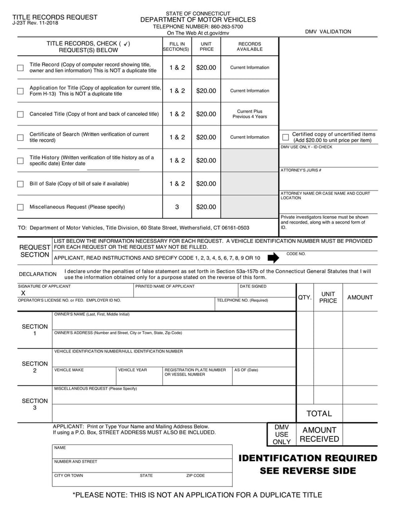 Large thumbnail of Form J-23T (2018)