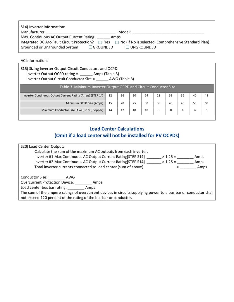 Large thumbnail of Simplified Solar PV Standard Plan Central/String Inverter Systems for One- and Two-Family Dwellings - Oct 2015