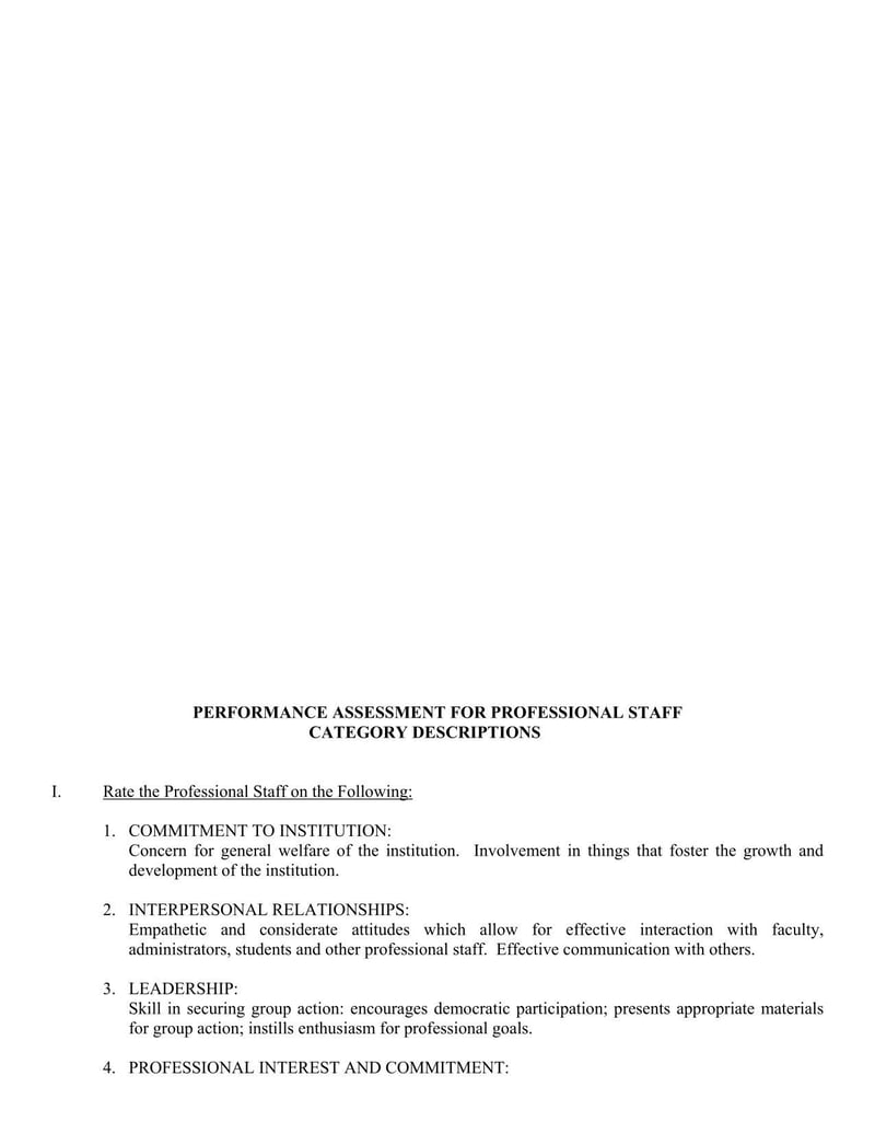 Large thumbnail of Bradley University Performance Assessment for Professional Staff