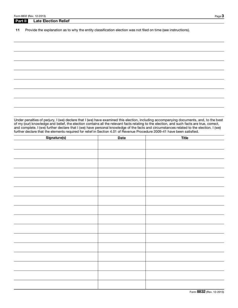 Large thumbnail of Form 8832 - Dec 2013