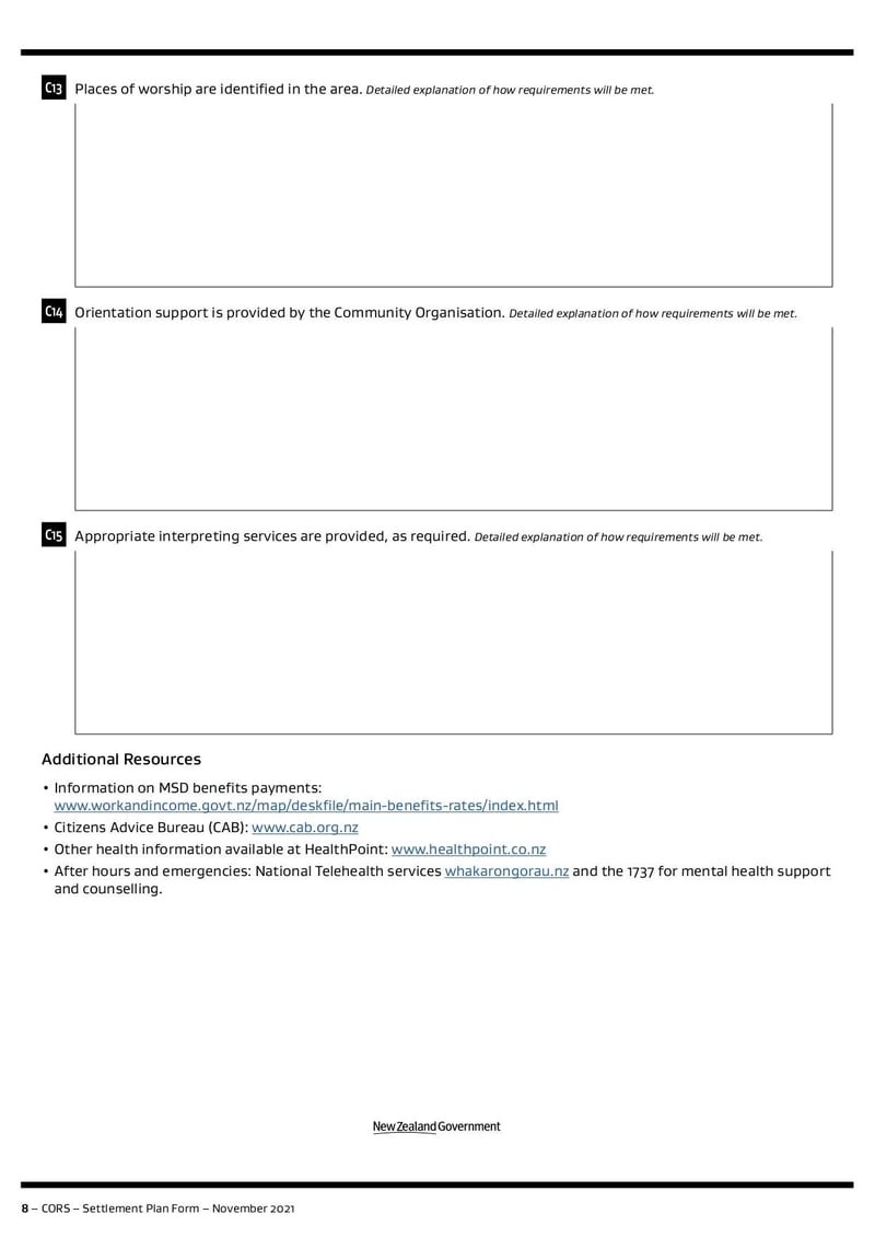 Large thumbnail of Form INZ 1274 - Aug 2022