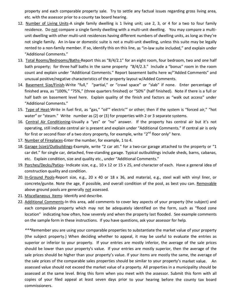Large thumbnail of Form A-1 Comparable Sales Analysis - Dec 2014