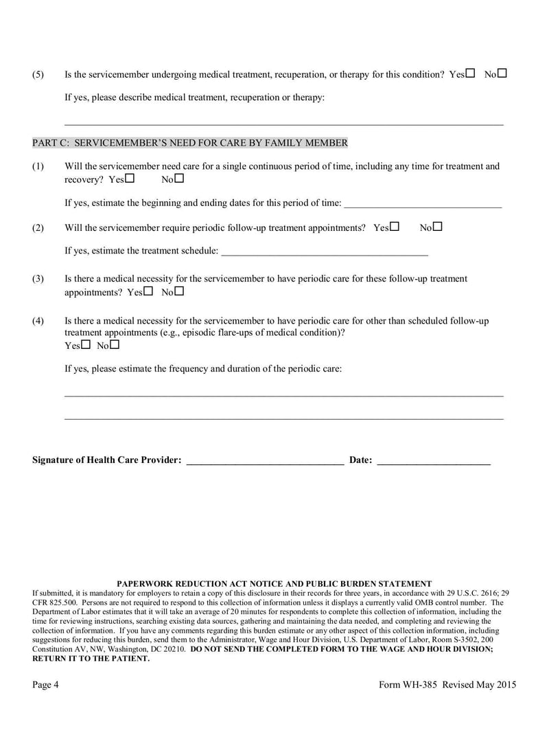 Large thumbnail of Form WH-385 - May 2015
