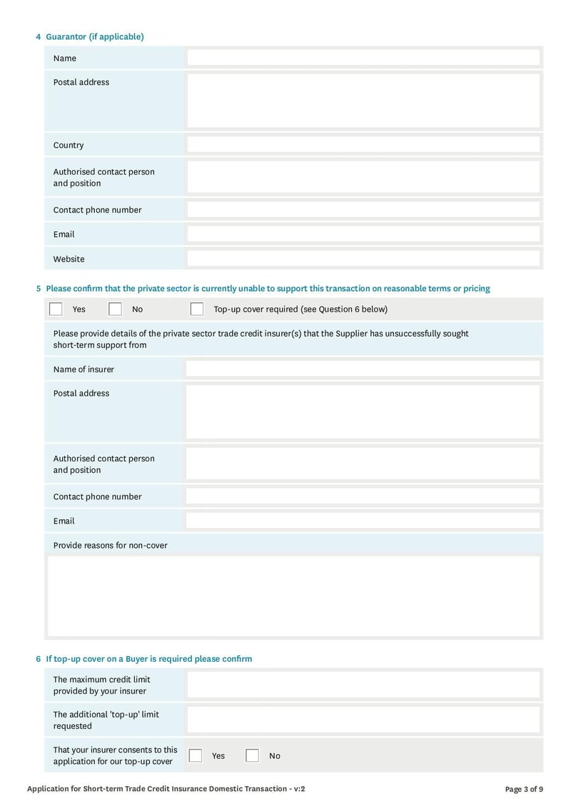 Large thumbnail of Domestic Transaction Short Term Trade Credit Insurance - Apr 2020