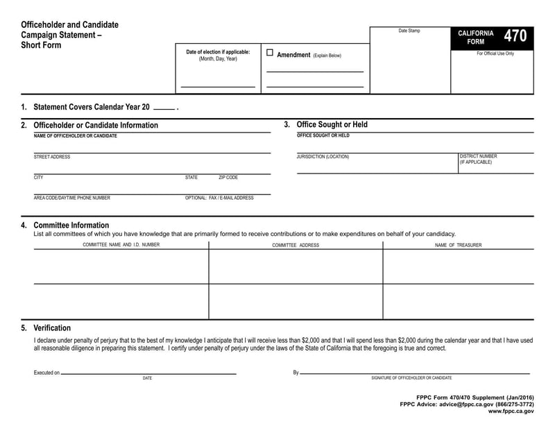 Large thumbnail of FPPC Form 470