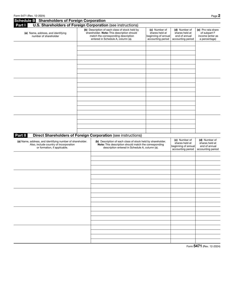 Large thumbnail of Form 5471 - 2024
