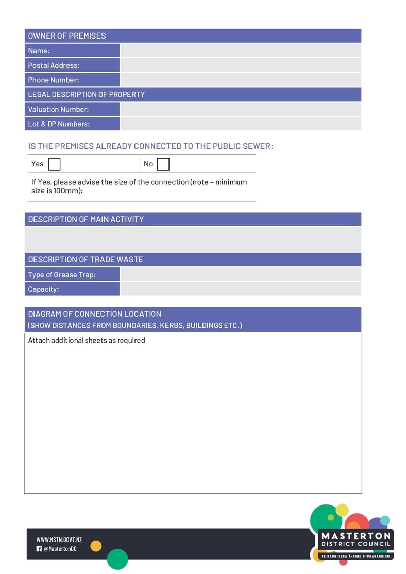 Large thumbnail of Trade Waste Application Editable - Jun 2022