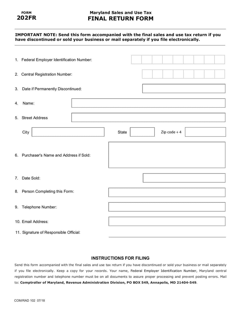 Maryland Form 202FR | Fill and sign online with Lumin Maryland Form 202FR | Fill and sign online with Lumin