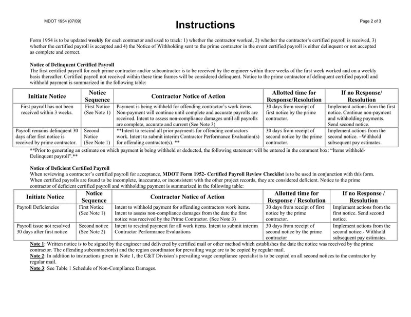Large thumbnail of Form MDOT 1954