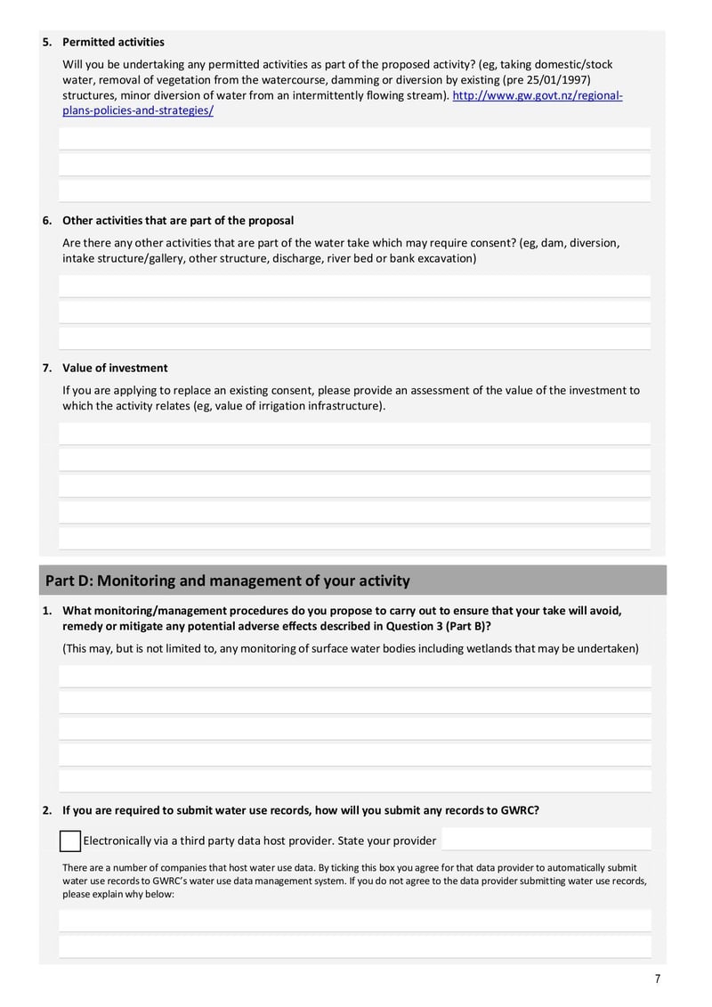 Large thumbnail of Form 2b Water Permit Application to Take Use Surface Water - Mar 2021