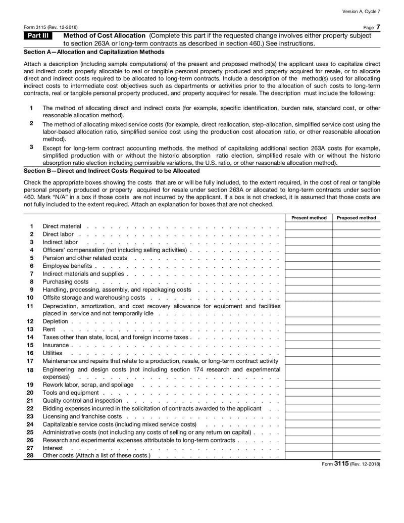 Large thumbnail of Form 3115 - Dec 2022