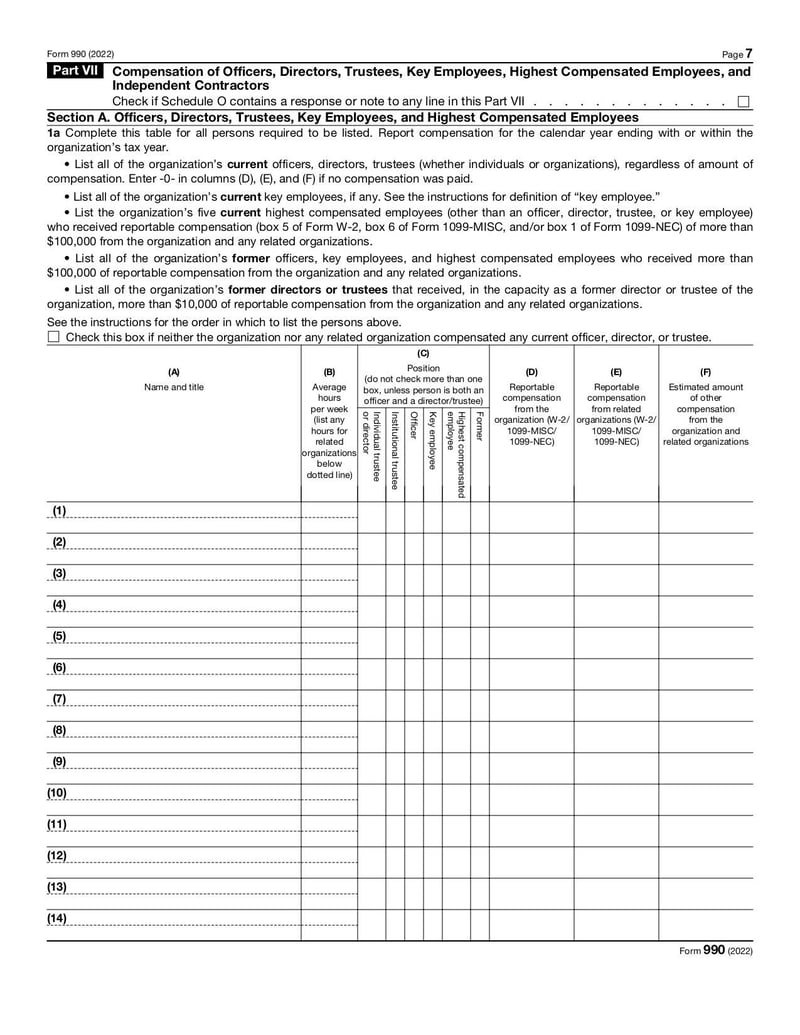 Thumbnail of Form 990 - Dec 2022 - page 6