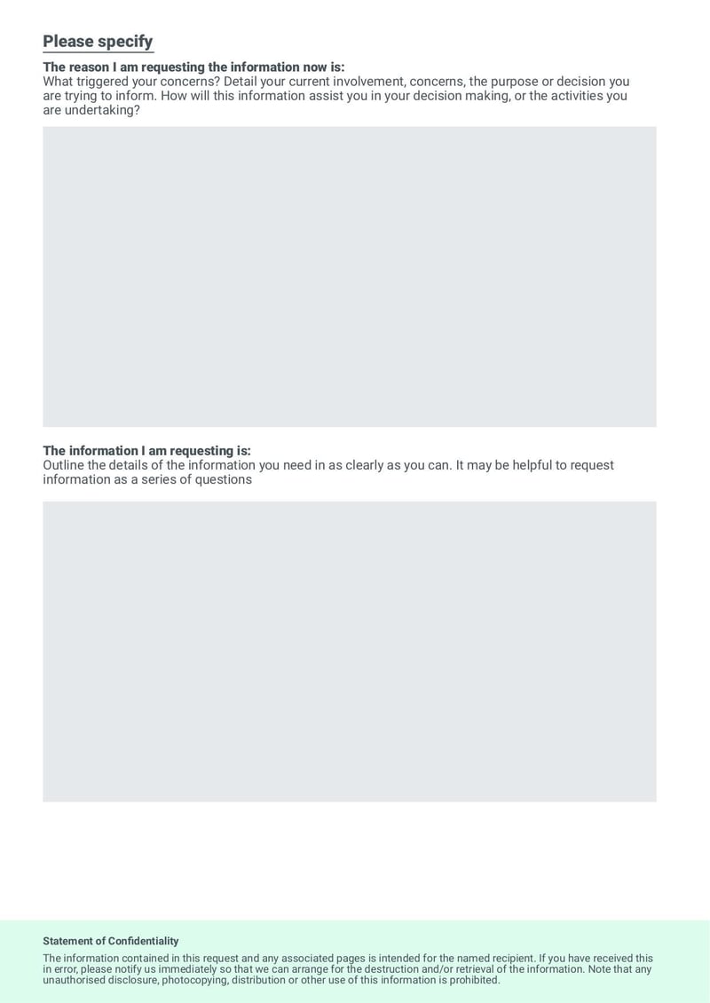 Large thumbnail of Information Sharing Request Template Agency to Agency - Jun 2022