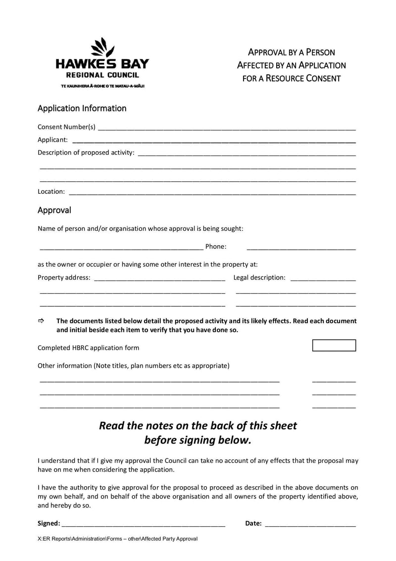 Large thumbnail of Affected Party Approval - Apr 2021