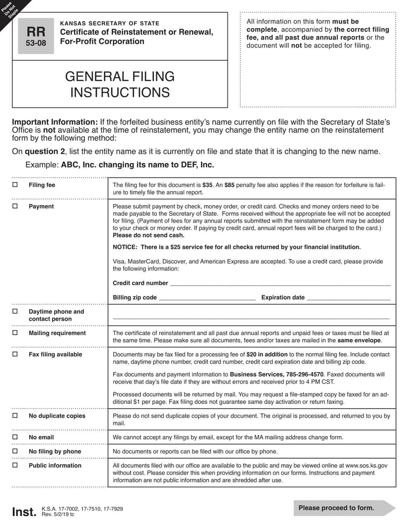 Large thumbnail of Form RR 53-08