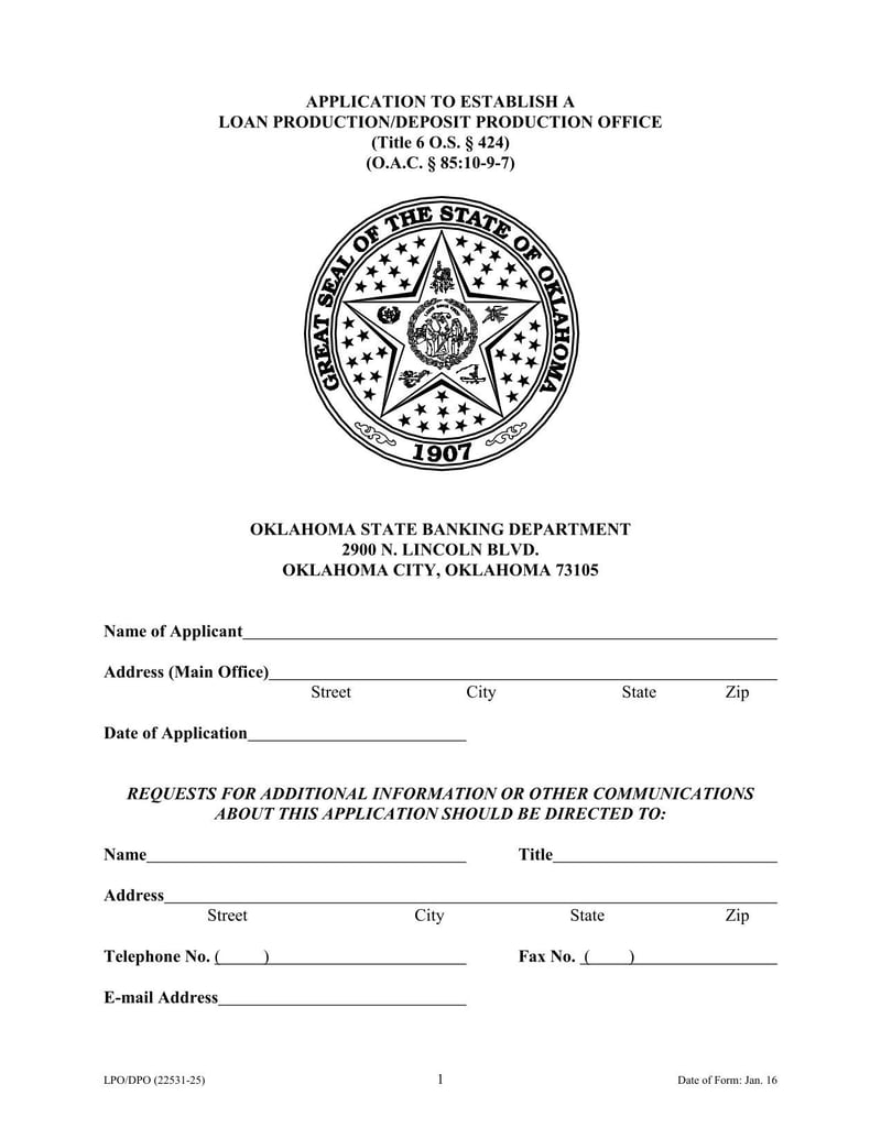 Large thumbnail of Form LPO/DPO (22531-25)