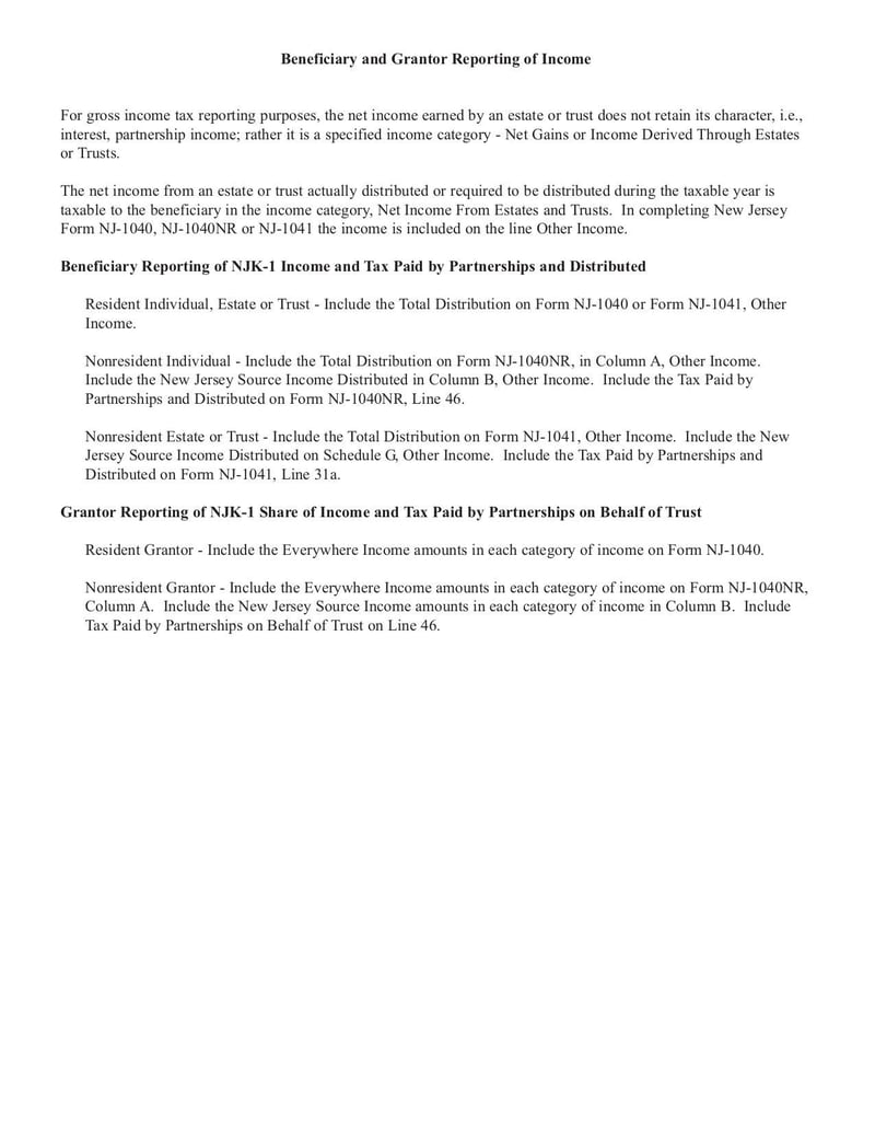 Large thumbnail of Form NJ-1041 - Oct 2018