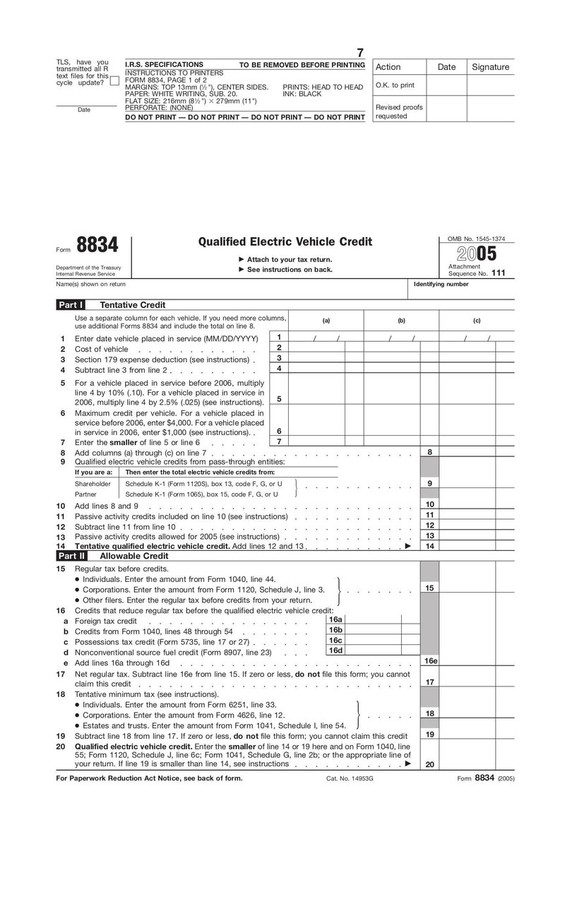 Large thumbnail of Form 8834 - Jan 2005