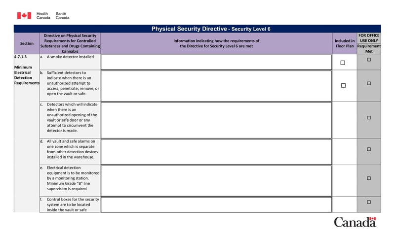 Large thumbnail of Physical Security Directive Security Level 6 - Mar 2019
