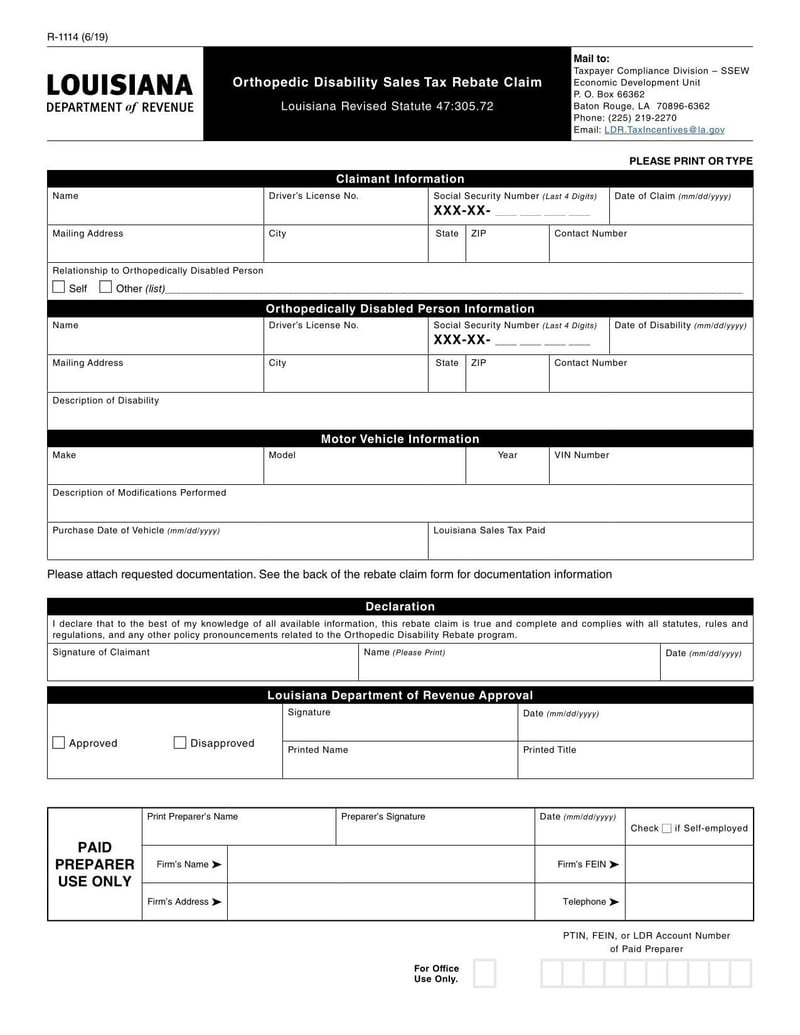 Large thumbnail of Form R-1114