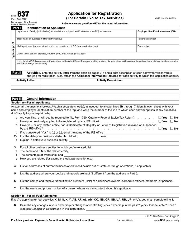 Large thumbnail of Form 637 - Dec 2022