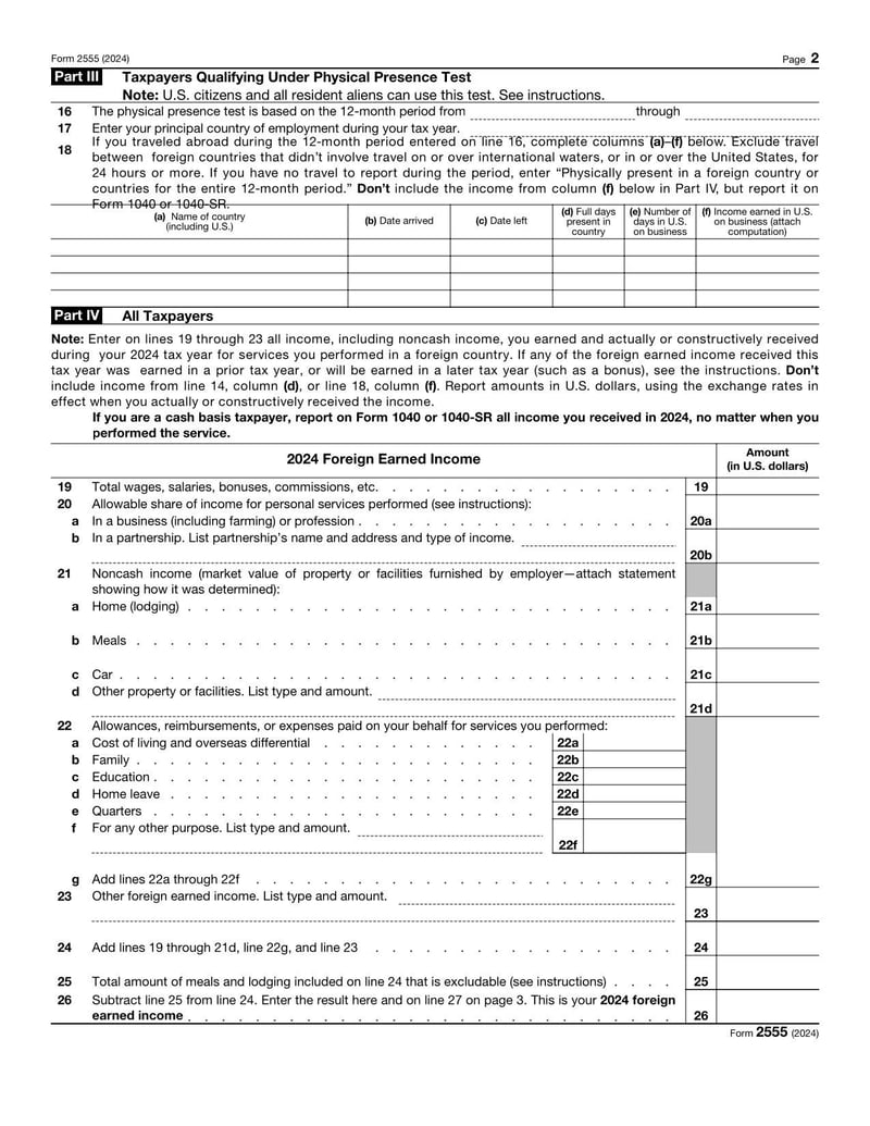 Large thumbnail of Form 2555 - 2024