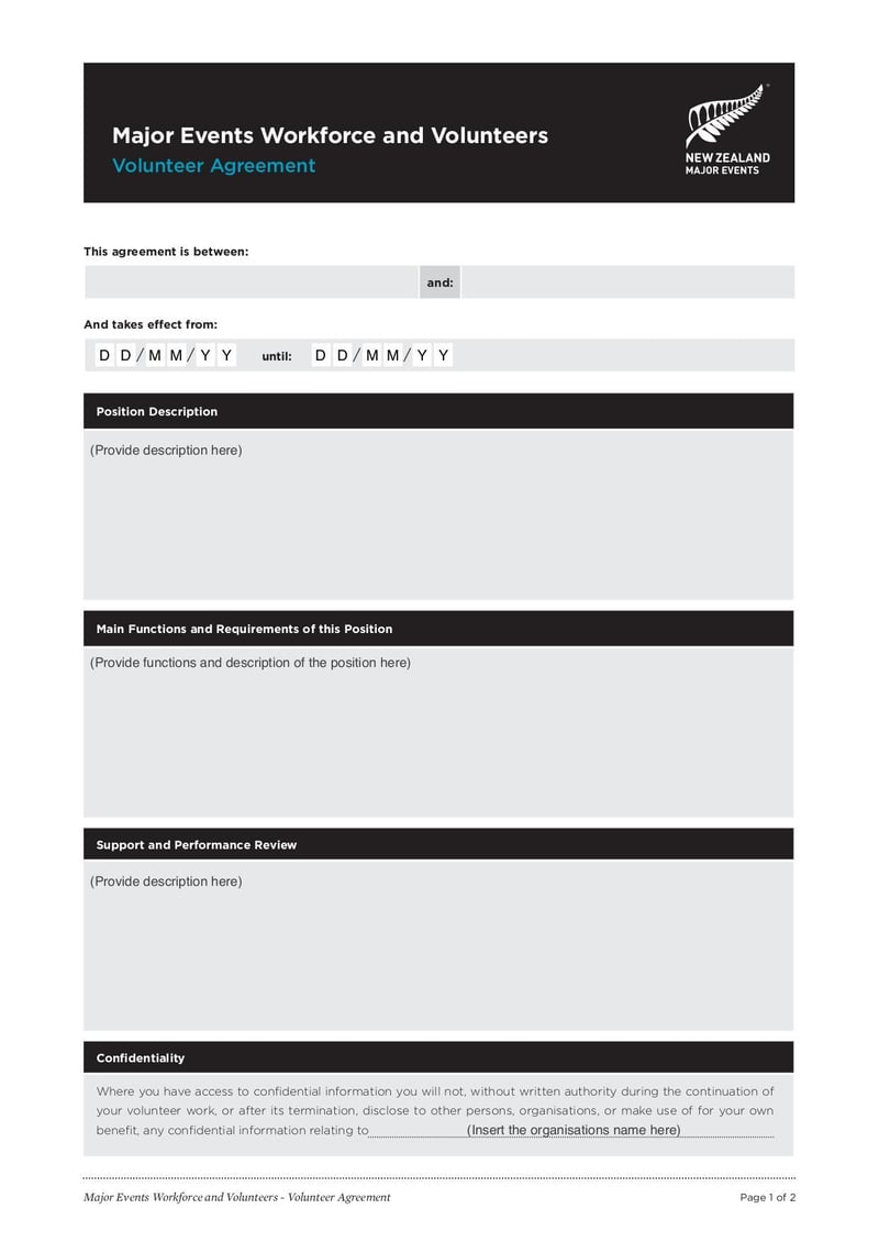 Large thumbnail of Major Events Workforce and Volunteers - May 2013
