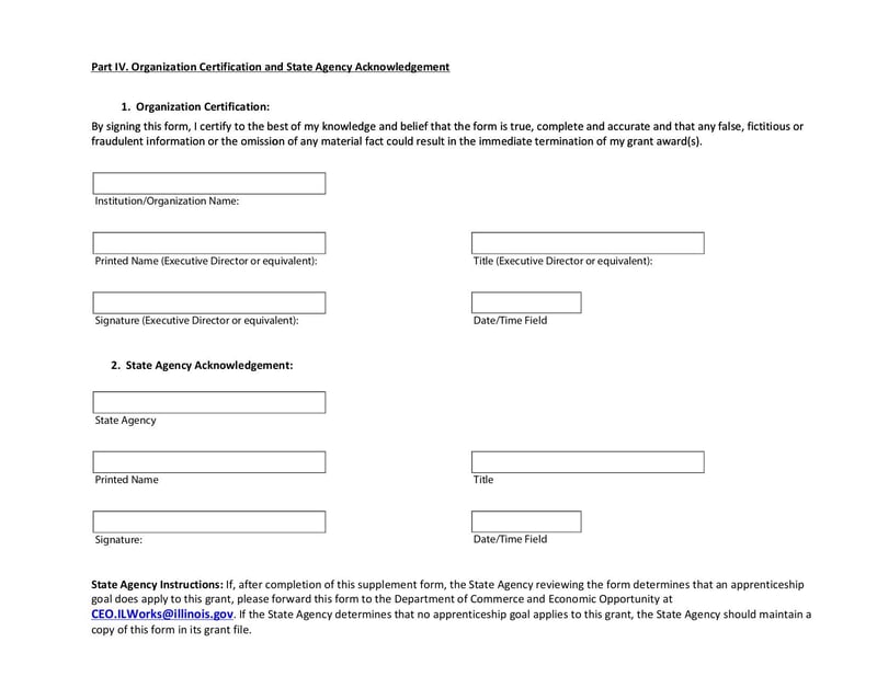 Large thumbnail of IL Works Budget Supplement Form - May 2020