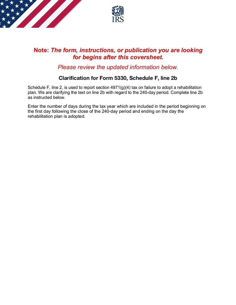 Large thumbnail of Form 5330 - Dec 2013