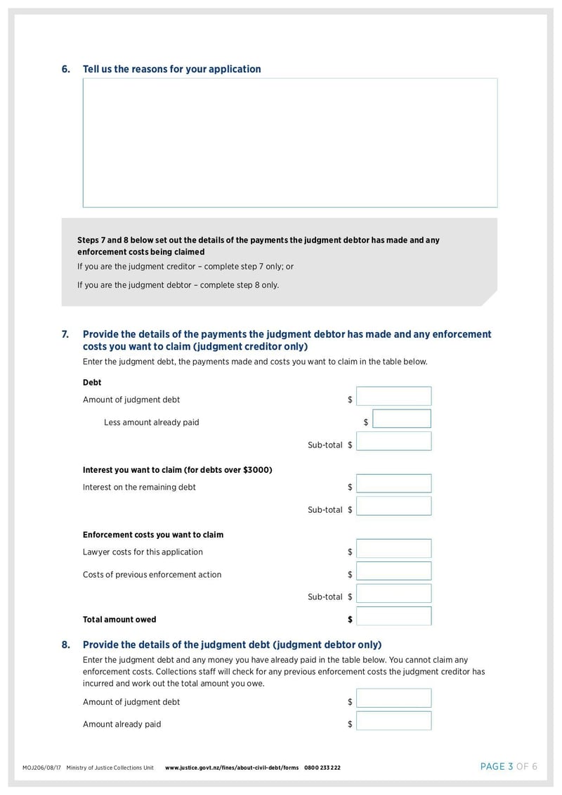 Large thumbnail of Application Form to Vary Suspend Cancel Attachment Order - Aug 2017
