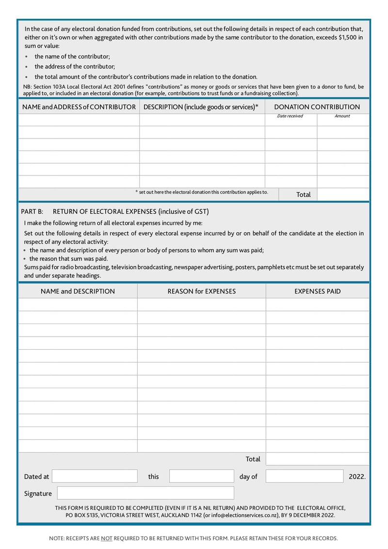 Large thumbnail of Waerenga Whitikahu General Ward Nomination Form - Jan 2022