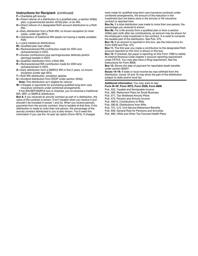 Large thumbnail of Form 1099-R - 2024