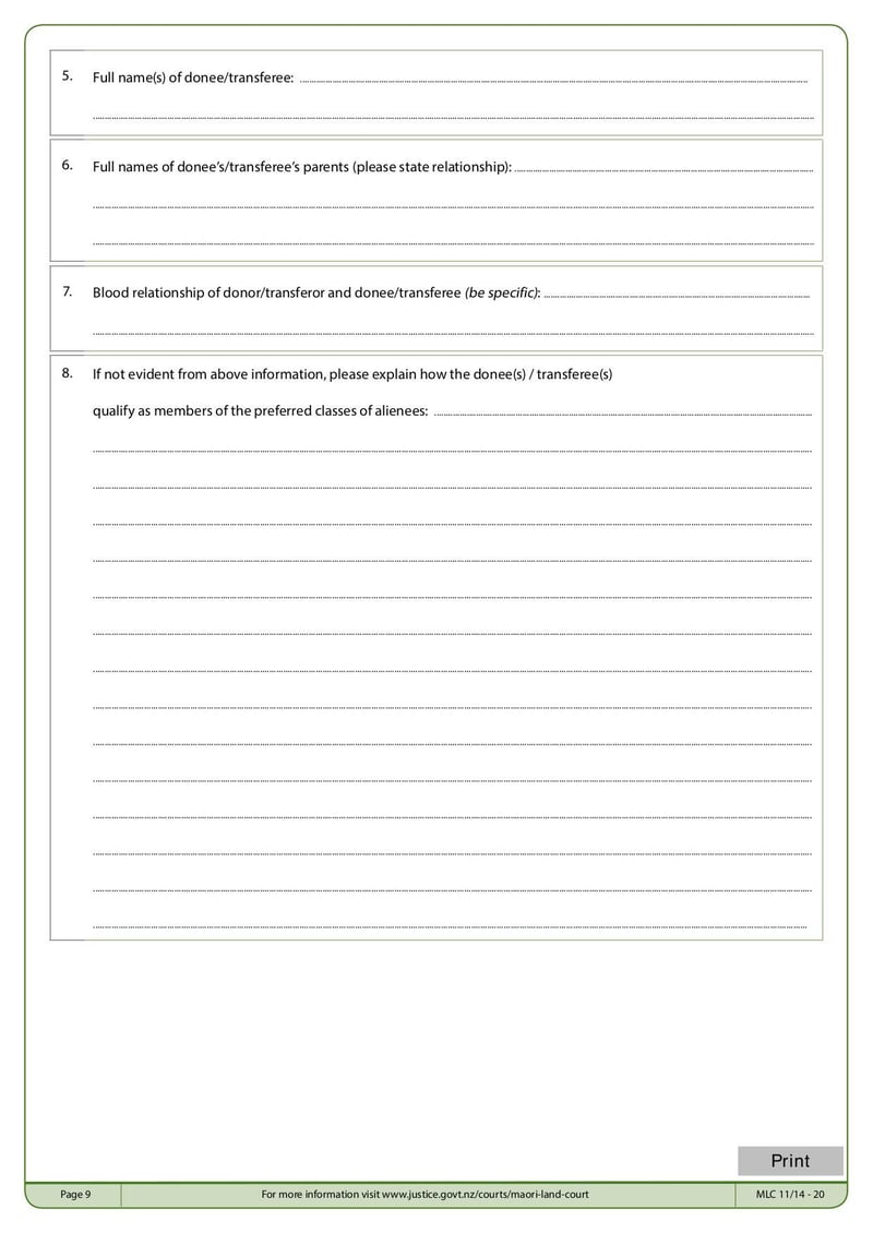 Large thumbnail of MLC Form 30 Application for Vesting Order - Oct 2015